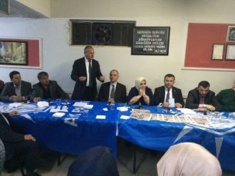 Ak Parti Milletvekili Adayları Ağa Mahallesinde
