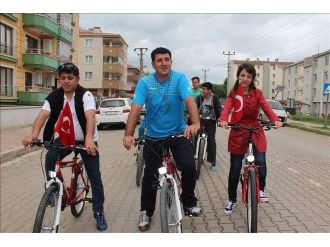 Sağlıklı Yaşam İçin Pedal Çevirdiler