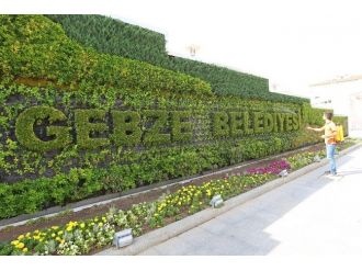 Gebze Kent Meydanı Rengarenk Çiçek Açtı