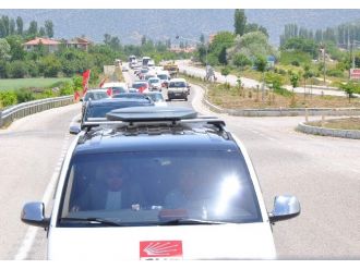 Chp, Seçim Çalışmalarını İlçelerde Sürdürdü