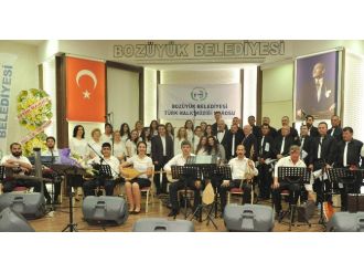Bozüyük Belediyesi Türk Halk Müziği Korosu’ndan “Türkü Keyfi” Konseri
