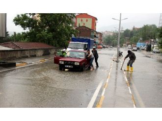 Karabük Yağmura Teslim Oldu