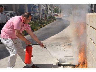 Nazilli’de Hastane Personeline Afet Eğitimi