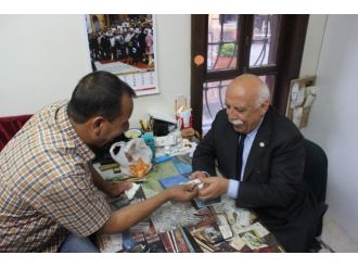 Bakan Avcı Lületaşı Ustalarına Adeta Taş Çıkarttı