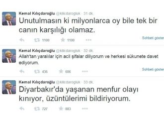 Kılıçdaroğlu’ndan Patlamaya İlişkin Açıklama