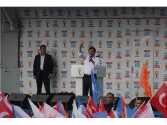 Başbakan Ahmet Davutoğlu 7 Haziran Genel Seçimleri Öncesinde Son Mitingini Memleketi Konya’da Yaptı