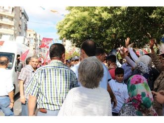 Manisa’da Chp’nin Yürüyüşünde De Chp’li Ve Ak Partililer Arasında Gerginlik Yaşandı
