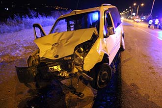 Kahramanmaraşta Trafik Kazası