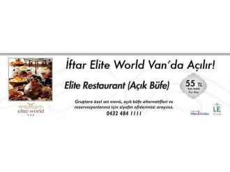Elite World Van’da 5 Yıldızlı İftar Keyfi