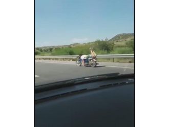 Muğla’da Motosiklet Sürücüsünün Ölümle Dansı