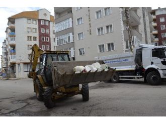 Palandöken Belediyesi Zabıta Ekipleri Miadı Dolmuş Tonlarca Ürünü İmha Etti