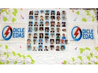 Dicle Elektrik’te Toplu Yaş Günü Kutlaması