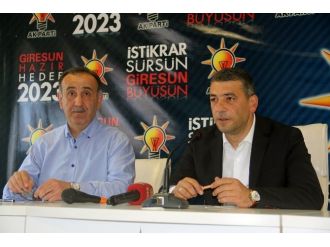 Ak Parti Giresun İl Başkanı Hasan Ali Tütüncü: