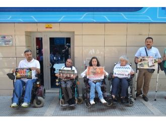 Engellilerden Sessiz Protesto