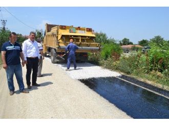 Keşan’ın Köy Yolları Yapılıyor