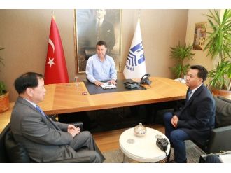 Çin Halk Cumhuriyeti İzmir Başkonsolosundan Başkan’a Ziyaret
