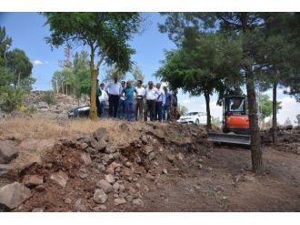 Başkan Kara, Resul Osman Dağı Mesire Alanında İncelemelerde Bulundu
