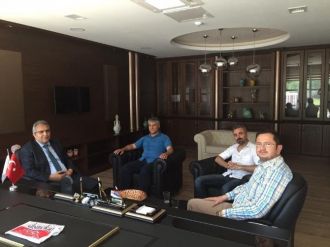 Kaymakam Yapıcı Ve Fatso Başkanı Karataş’tan Osb’ye Ziyaret