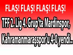 Mardinspor-Kms: 4-0