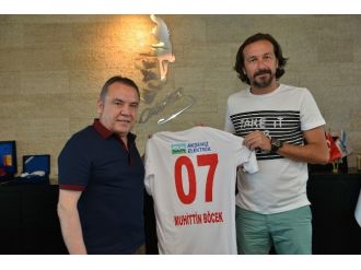 Yusuf Şimşek’ten, Başkan Böcek’e Ziyaret