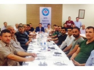 Bartın Madeni Eşya Sanatkârları Üyeleri Yemekte Buluştu