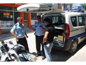 Malkara’da Plakasız Motosikletlere Ceza Yağdı