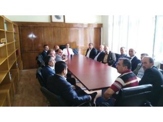 Kaymakam Beyazyıldız Mahalle Muhtarlarıyla Görüştü