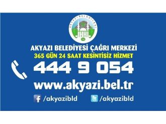 Akyazı Belediyesi Çağrı Merkezi Hizmete Açıldı