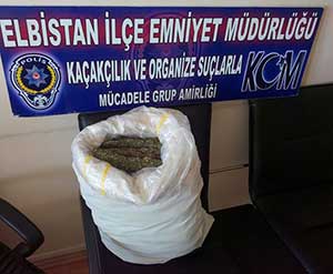 Elbistanda Uyuşturucu Operasyonu