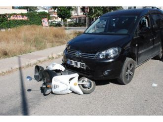 Didim’de Trafik Kazası; 1 Yaralı