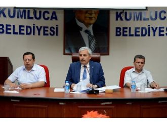 Kumluca Belediye Meclisi Olağanüstü Toplandı