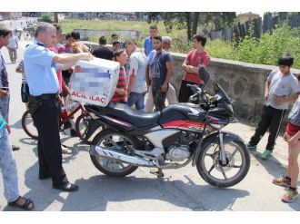 Samsun’da Trafik Kazası: 1 Yaralı