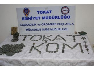 Tokat’ta Bin 139 Adet Sikke Ele Geçirildi