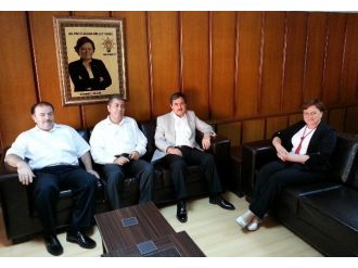 Başkan Eser’den, Milletvekili Sarı’ya Hayırlı Olsun Ziyareti