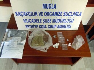 Marmaris, Menteşe Ve Fethiye’de Uyuşturucu Operasyonu