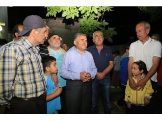 Başkan Dr. Memduh Büyükkılıç Yıldırım Beyazıt Mahalle Halkı İle