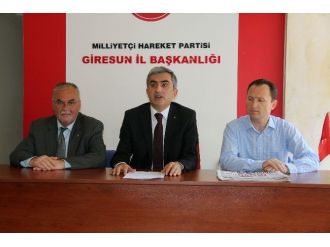 Mhp’den Uzlaşı Çağrısı