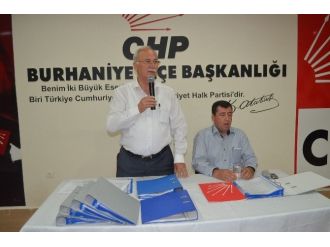 Burhaniye’de Akova Basın Açıklaması Yaptı