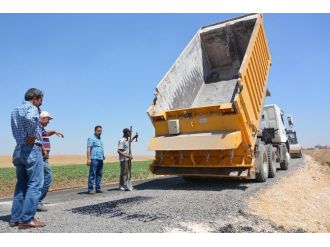 Ceylanpınar’da Yol Çalışması