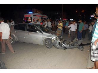 Adıyaman’da İki Otomobil Çarpıştı: 1 Yaralı
