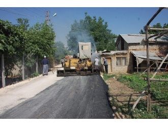 Adıyaman’da, Asfalt Çalışmaları Devam Ediyor