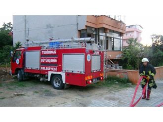 Tekirdağ’da Öğrencilerin Kaldığı Apartmanda Yangın Çıktı