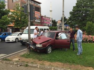 Fatsa’da Trafik Kazası: 1 Yaralı