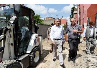 Seyhan Belediyesi’nde Parke Çalışması
