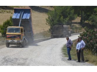 Manavgat Yolları Asfaltlanıyor