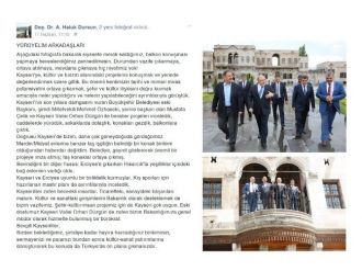 Müsteşar Dursun’dan ’Kayseri Güzellemesi’
