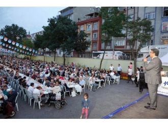 Küçükçekmece’de İlk İftar Sofrası Gültepe’de Kuruldu