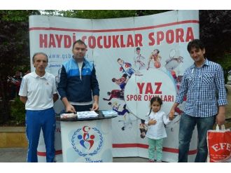 Yaz Spor Okulları İçin Vatandaşlar Bilgilendiriliyor