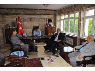 Ürgüplüler Derneğinden Başkan Yıldıza Ve Kaymakam Balcı’ya Ziyaret