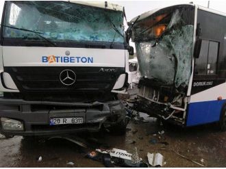 Denizli’de Trafik Kazası: 6 Yaralı